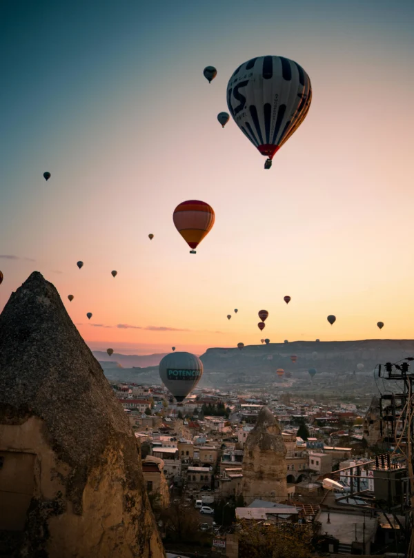 cappadocia balloon tour- view